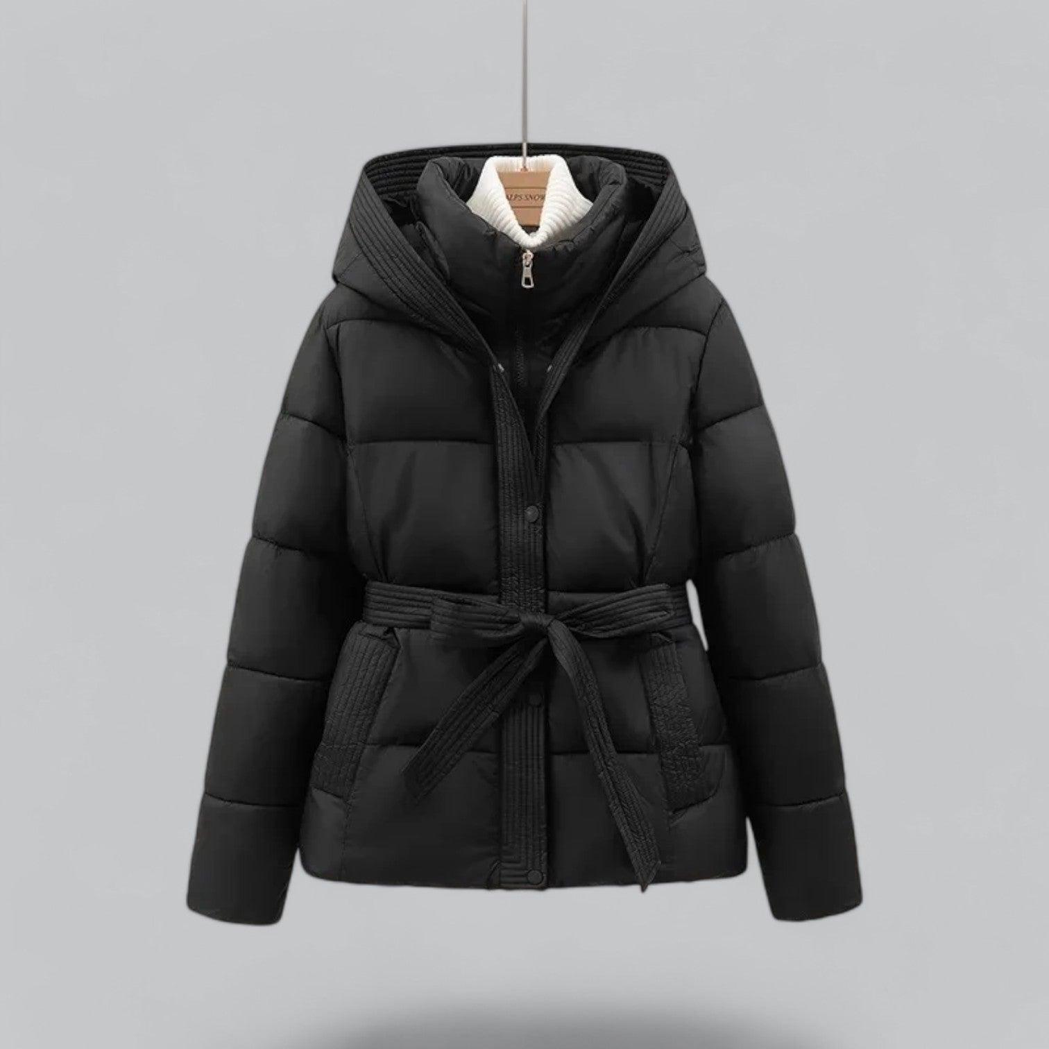 Naven New Winter Jacket Parka Belted Coat