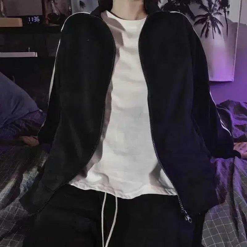 New Autumn Korean Style Loose-Fit Baseball Jacket – Casual & Trendy