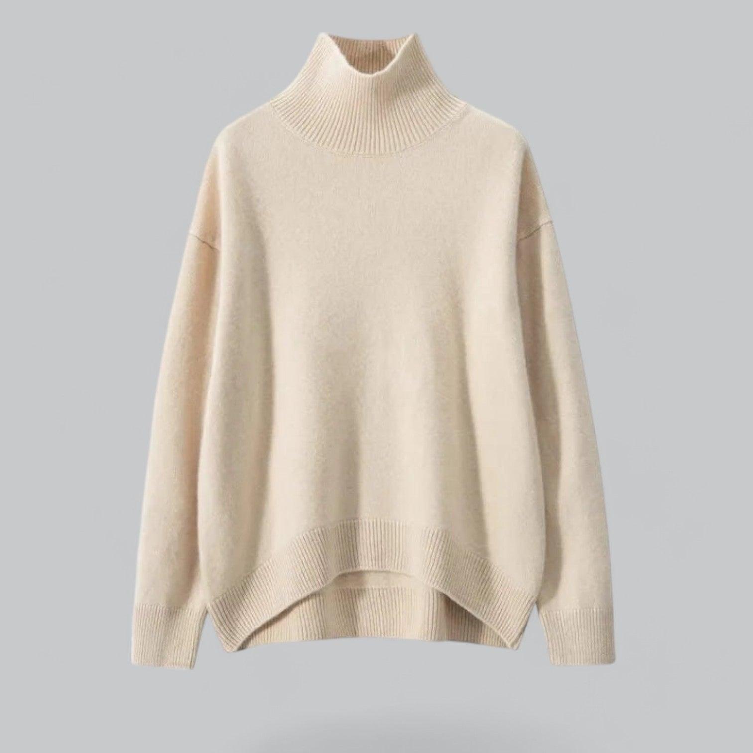 Naven Women's Classy Cashmere Sweater Turtle Neck Pullover