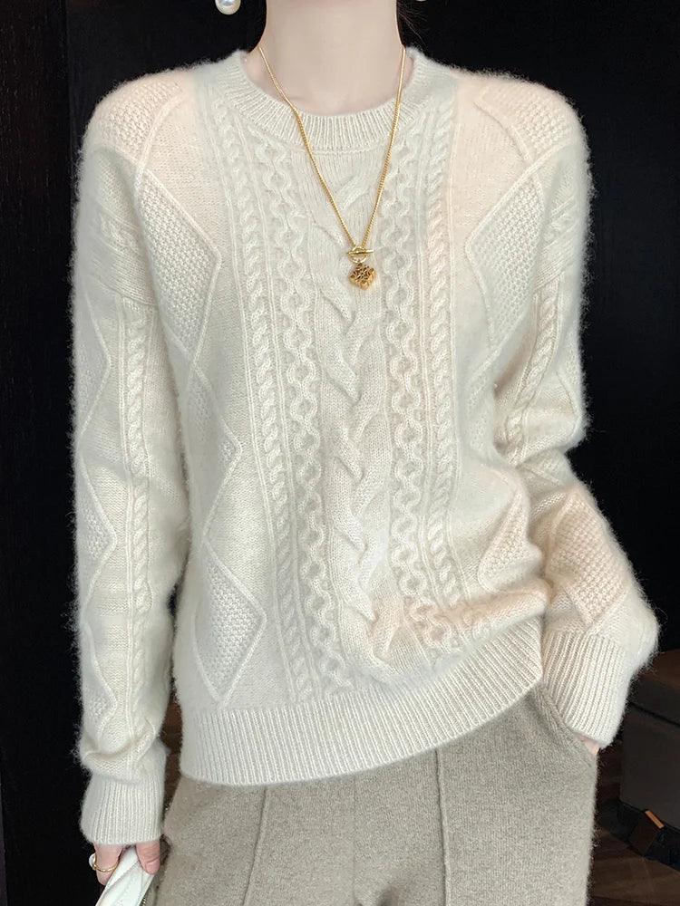 Naven Women’s 100% Merino Wool Cashmere Sweater