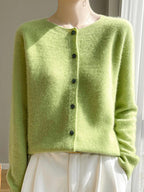 Spring Women's 100% Merino Wool Cardigan
