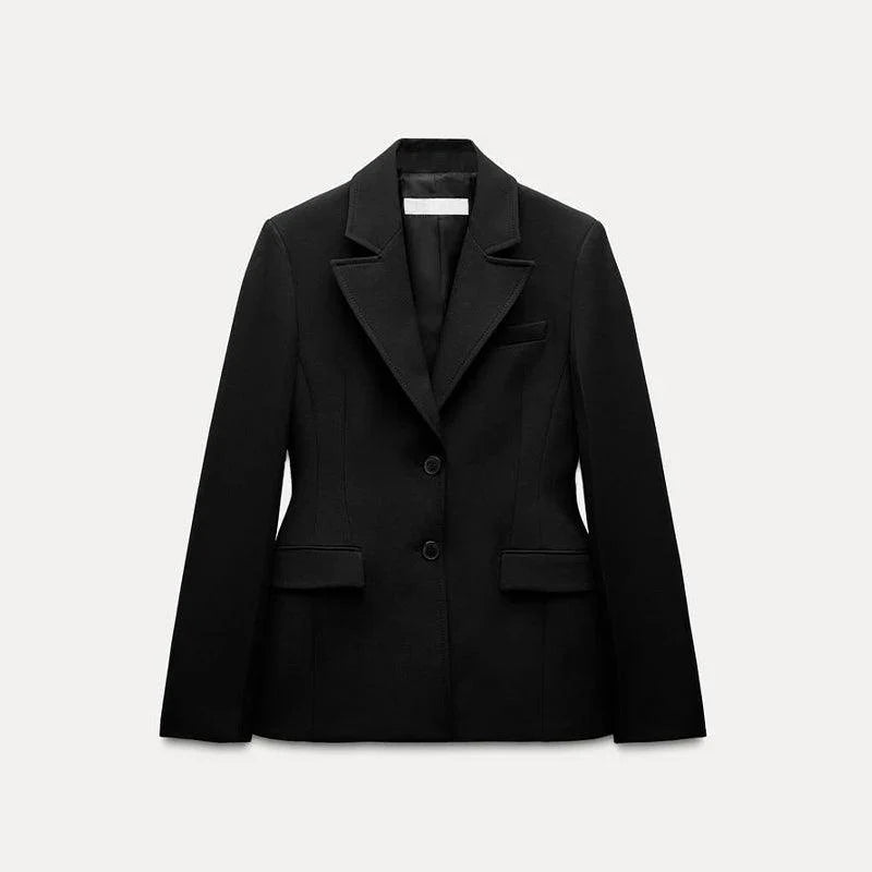 Women's Elegant Slim Suit Jacket – Chic & Stylish for Any Occasion