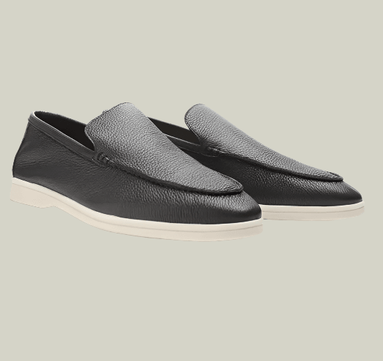 NAVEN COWHIDE LEATHER LOAFERS