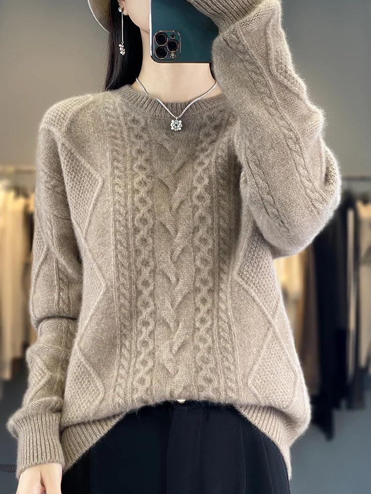Naven Women’s 100% Merino Wool Cashmere Sweater