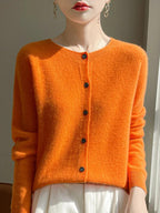 Spring Women's 100% Merino Wool Cardigan
