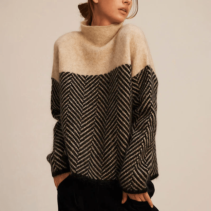 Naven Sweater Soft Cashmere Turtleneck Sweater