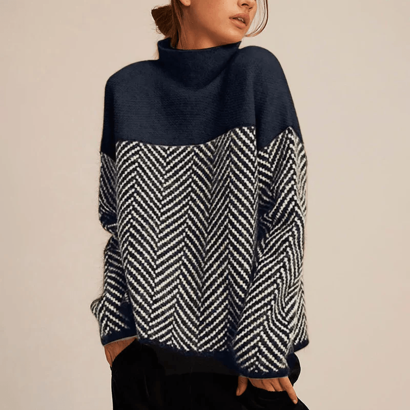 Naven Sweater Soft Cashmere Turtleneck Sweater