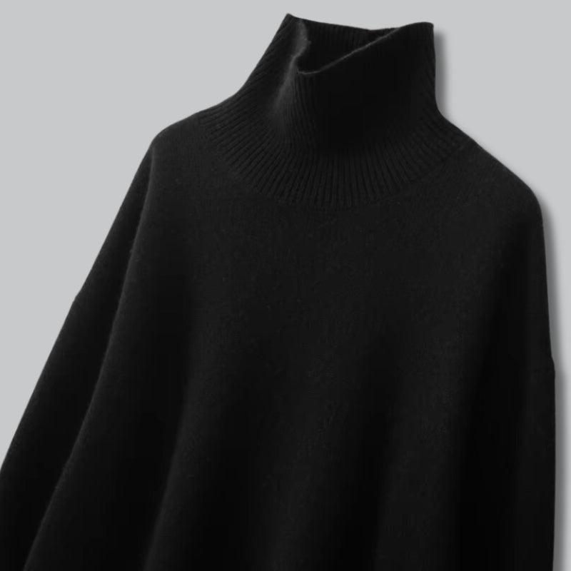Naven Women's Classy Cashmere Sweater Turtle Neck Pullover